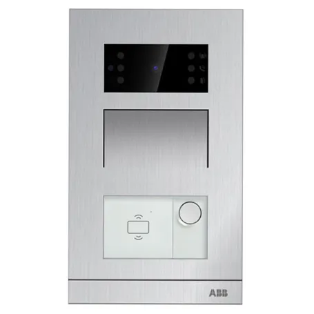 Kit Videocitofono Monofamiliare WI-FI ABB WLK411B vivavoce 2 fili pulsantiera incasso