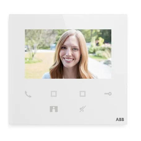 Kit Videocitofono Monofamiliare WI-FI ABB WLK411B vivavoce 2 fili pulsantiera incasso