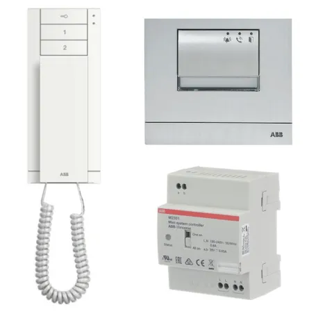 Kit Citofonico monofamiliare ABB WLK611B  2 fili