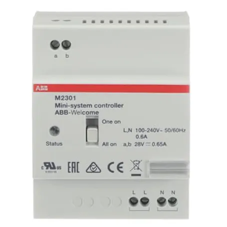 Kit Citofonico monofamiliare ABB WLK611B  2 fili