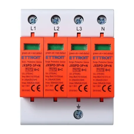 Scaricatore Di Sovratensione Ac 3P N 25Ka-50Ka T2