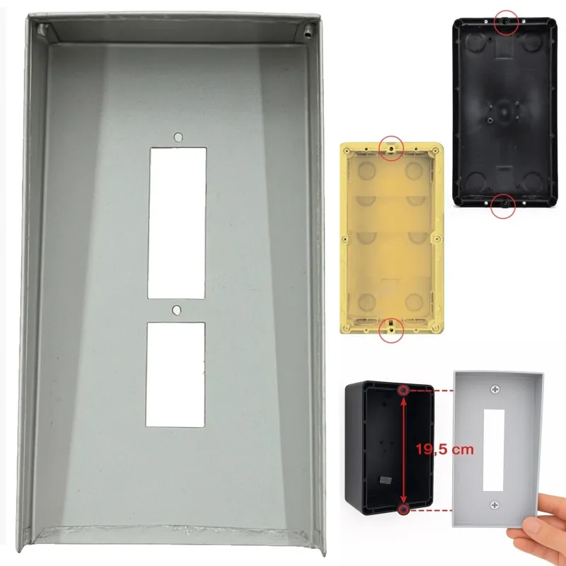 Piastra di Conversione da Incasso a Parete per...