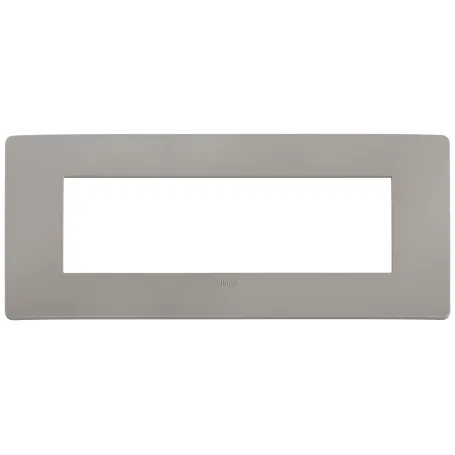 Placca Vimar Plana Up 7M grigio cemento matt 14657U.14