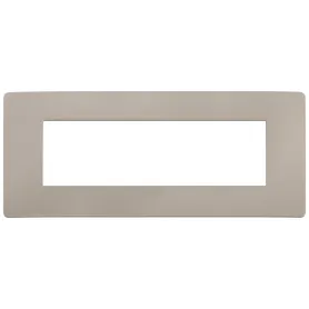 Placca Vimar Plana Up 7M tortora matt 14657U.15