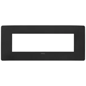 Placca Vimar Plana Up 7M nero matt 14657U.19