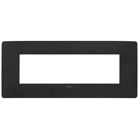 Placca Vimar Plana Up 7M nero matt 14657U.19