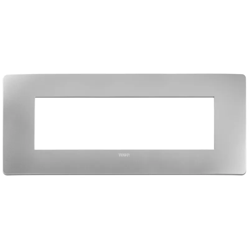 Placca Vimar Plana Up 7M argento 14657U.32