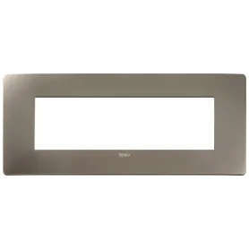 Placca Vimar Plana Up 7M titanio 14657U.33