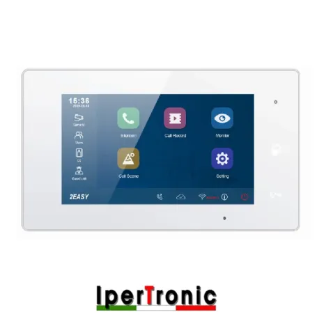 Kit Videocitofono WiFi 7 famiglie Professionale Ipertronic – Registrazione Chiamate, Assistenza Italiana