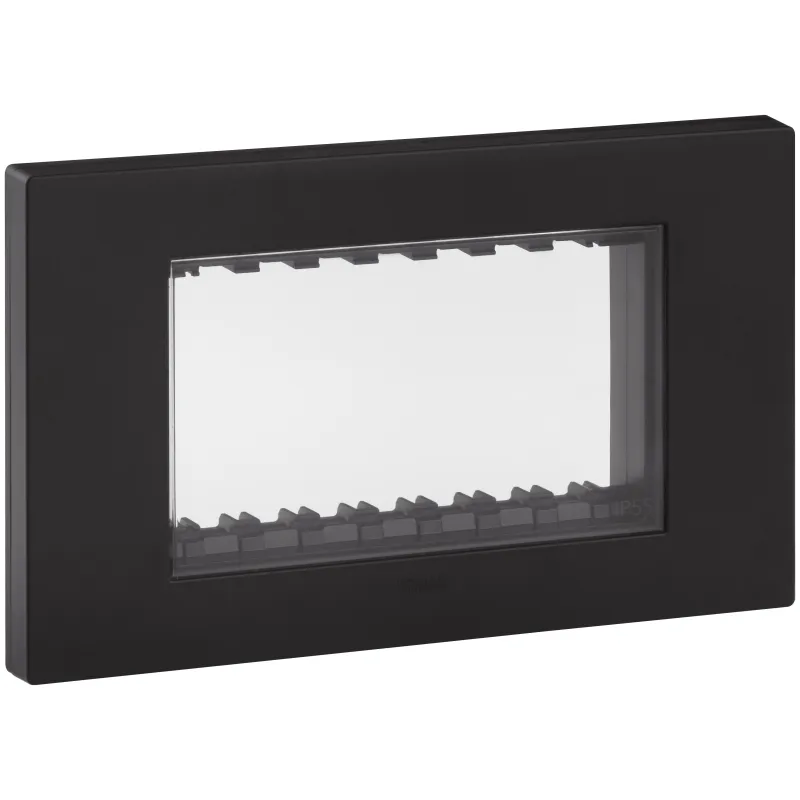 Calotta stagno IP55 supporto 504 Vimar Linea nero 30944.02