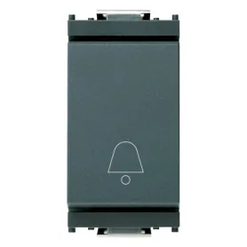 Pulsante 1P NO 10A campanello grigio - 16080.C