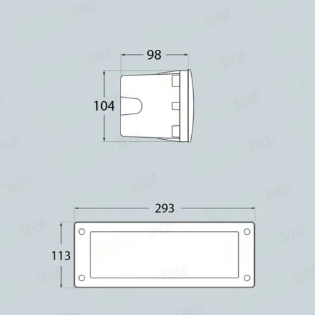 Segnapasso E27 per esterno Fumagalli Leti nero in resina resistente nel tempo
