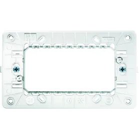 Supporto ribassato Simone Urmet  4 moduli con viti, Nea 10704N