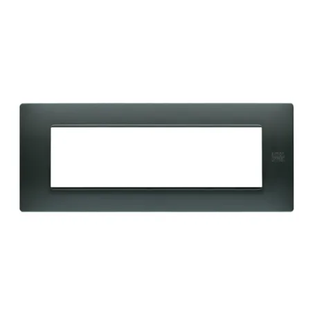 Placca Simone Urmet 7 moduli Flexa tecnopolimero antracite nea 11807.AN