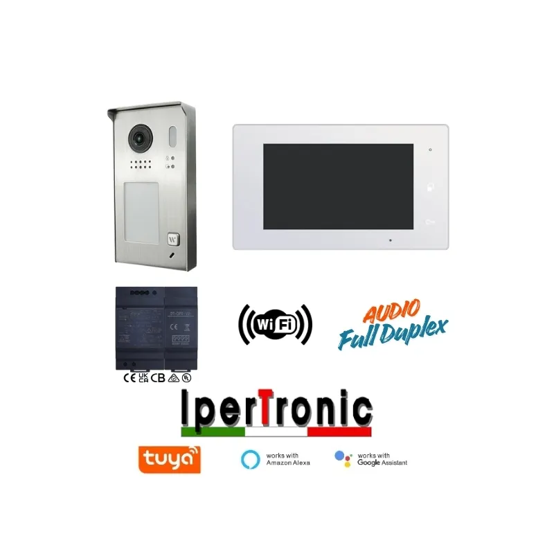 KIT VIDEO MONOFAMILIARE BUS TDH AUDIO FULL...