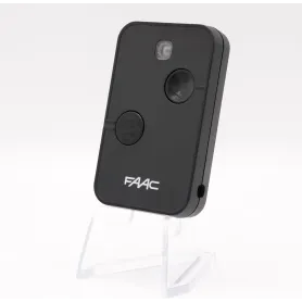 TELECOMANDO FAAC AUTOMAZIONE CANCELLO 868MHz nero 787032