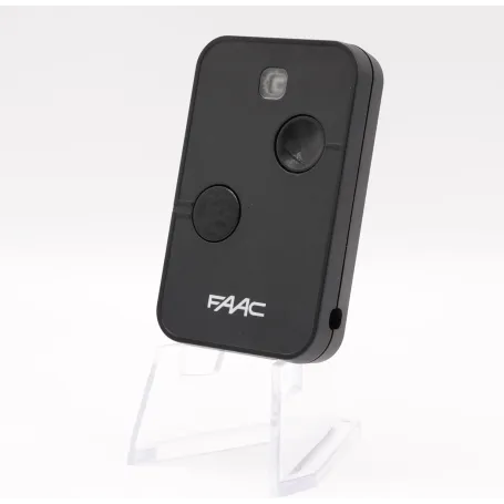 TELECOMANDO FAAC AUTOMAZIONE CANCELLO 868MHz nero 787032