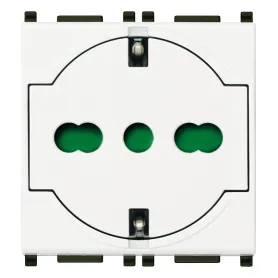Presa schuko universale Vimar Plana bianco 14211 Up