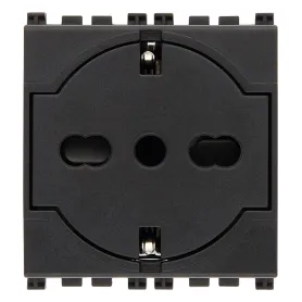 Presa Schuko a filo universale vimar Arkè 19211 Grigio a...