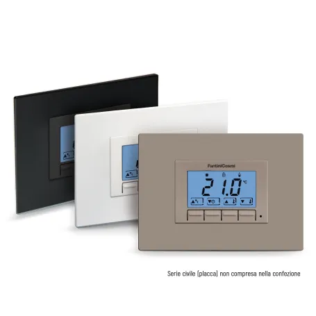 TERMOSTATO INCASSO 503 FANTINI COSMI CH121K BIANCO NERO SABBIA