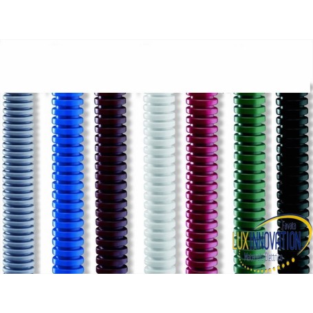 Tubo corrugato colorato da 25 Matassa da 50 mt