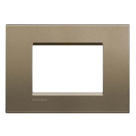 Placca 3 posti Square Bticino Living LNA4803SQ