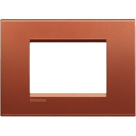 Placca 3 posti Brick Bticino Living LNA4803RK