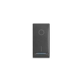 Interruttore 2P 16AX nero Bticino Axolute HS4002