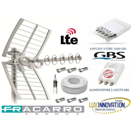 Kit Antenna Fracarro  Sigma 6HD Banda UHF 213219 Kit Antenna Fracarro  Sigma 6HD Banda UHF 213219