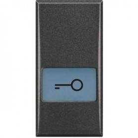 Tasto serigraf 'chiave' 1 mod nero Bticino Axolute HS4921LF