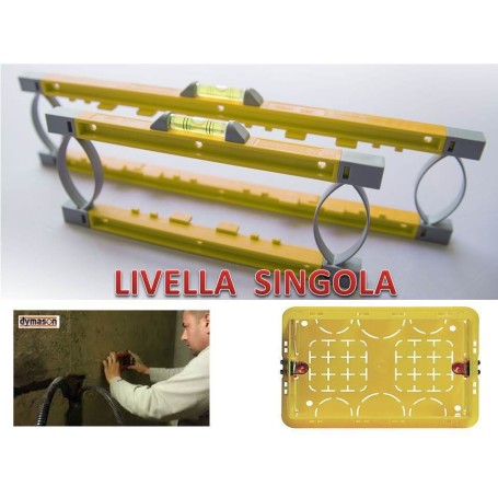 Livella per montaggio scatola 503 LIVELLA DYMASON 