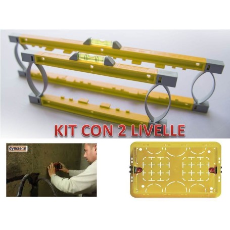 Kit Livelle per montaggio scatole 503 LIVELLA DYMASON 