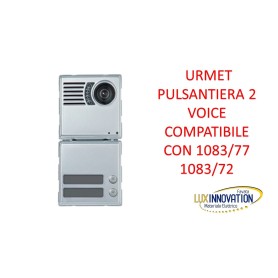 Pulsantiera videocitofono urmet 1083/77 urmet 1083/72 2 voice