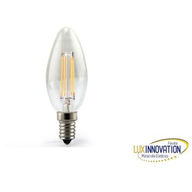 Lampada a led 4W oliva opaca E14