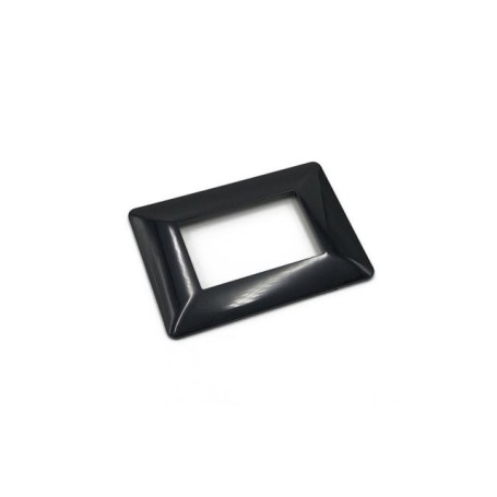 Placca Nera Compatibile con Bticino Matix Placca Nera Compatibile con Bticino Matix