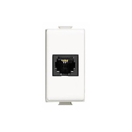 Presa Telefonica Rj11 Compatibile con bticino matix Presa Telefonica Rj11 Compatibile con bticino matix