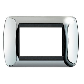 Placca Oro Lucido Compatibile con Bticino Living