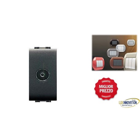 Presa antenna passante compatibile con Living Bticino