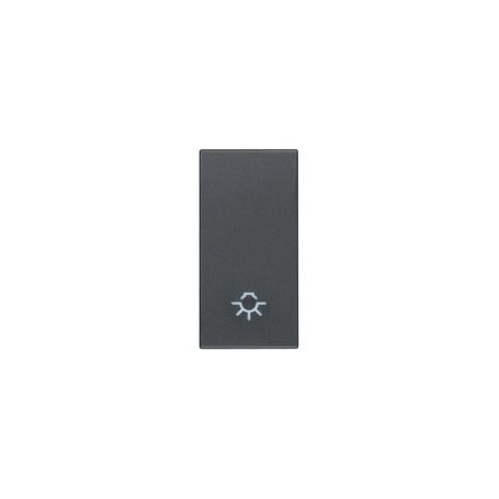 Tasto 1M simbolo luce grigio Vimar Eikon 20021.L Tasto 1M simbolo luce grigio Vimar Eikon 20021.L