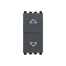 Commutatore 2P 10AX grigio VIMAR EIKON 20060