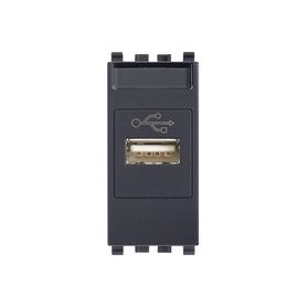 Presa USB grigio  Vimar Eikon 20345