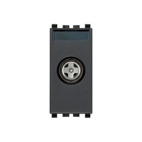 Presa TV-RD-SAT diretta grigio compatibile Vimar Eikon 20300.01