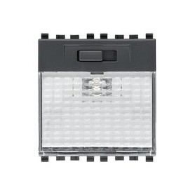 Lampada segnapasso LED 230V grigio Vimar Eikon 20389