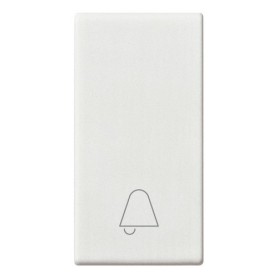 Tasto 1M simbolo campanello bianco vimar plana 14021.C