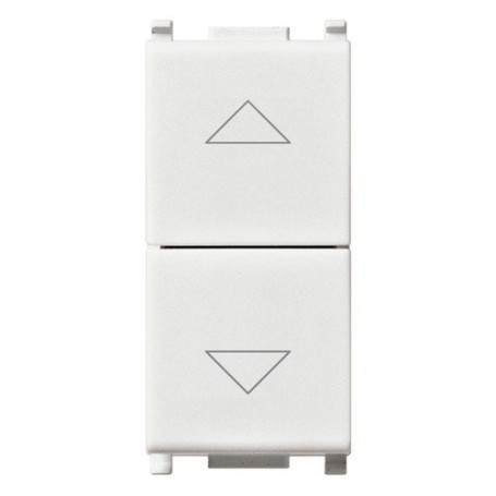 Due pulsanti interbloccabili Vimar Plana 14062 1P NO+NO10A  Due pulsanti interbloccabili Vimar Plana 14062 1P NO+NO10A