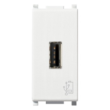 Unità alimentazione USB 5V1,5A 1M bianco Vimar 14292 Unità alimentazione USB 5V1,5A 1M bianco Vimar 14292