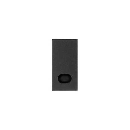 Tasto 1M con diffusore grigio Vimar Arkè 19026