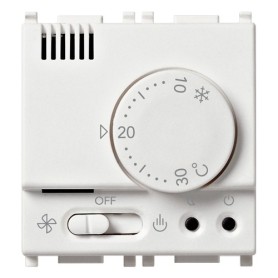 Termostato elettronico Vimar Plana 230V bianco