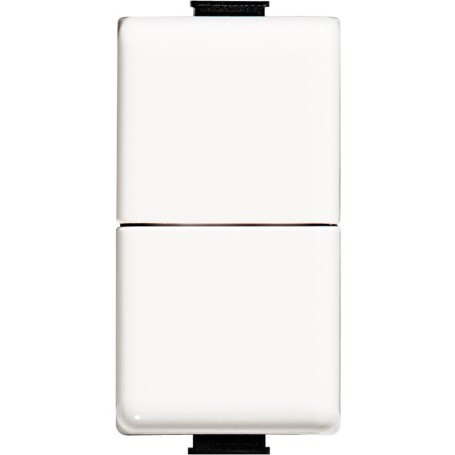 Pulsante doppio unipolare NO bticino matix AM5055