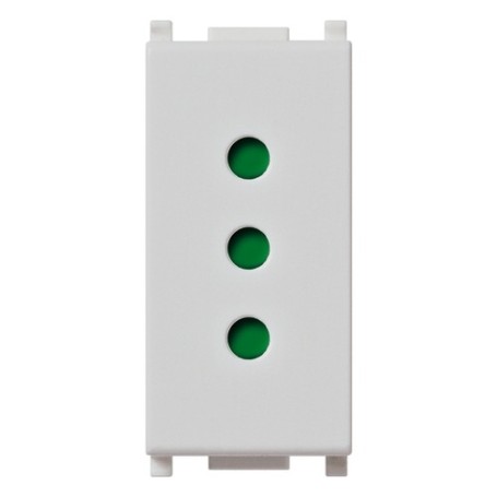 Presa VIMAR PLANA 2P+T 10A P11  Presa VIMAR PLANA 2P+T 10A P11